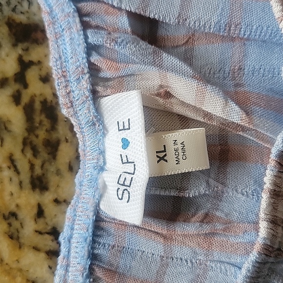 Self E beautiful coord plaid top NWT - Picture 4 of 10